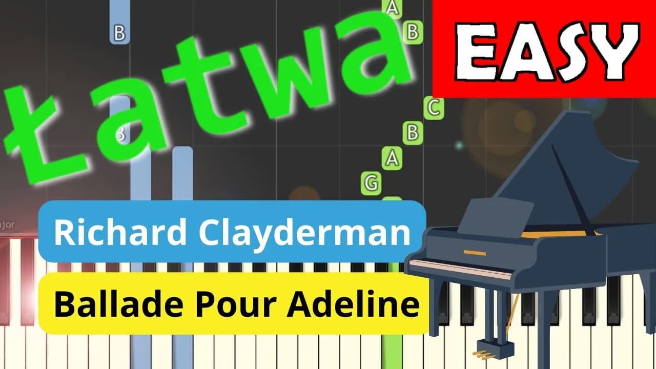 Ballade pour Adeline: Jak można zagrać ten klasyczny hit na pianinie?