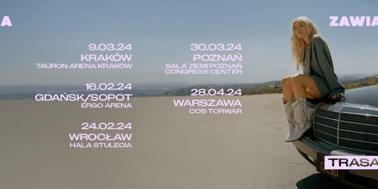 Daria Zawiałow – Co wiemy o trasie koncertowej WCK? Daty i miejsca