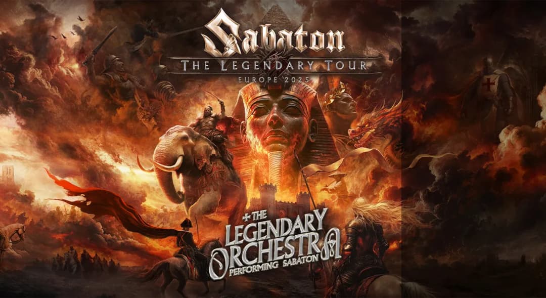 Sabaton – Gdzie odbędą się koncerty Sabaton w Polsce w 2025 roku?