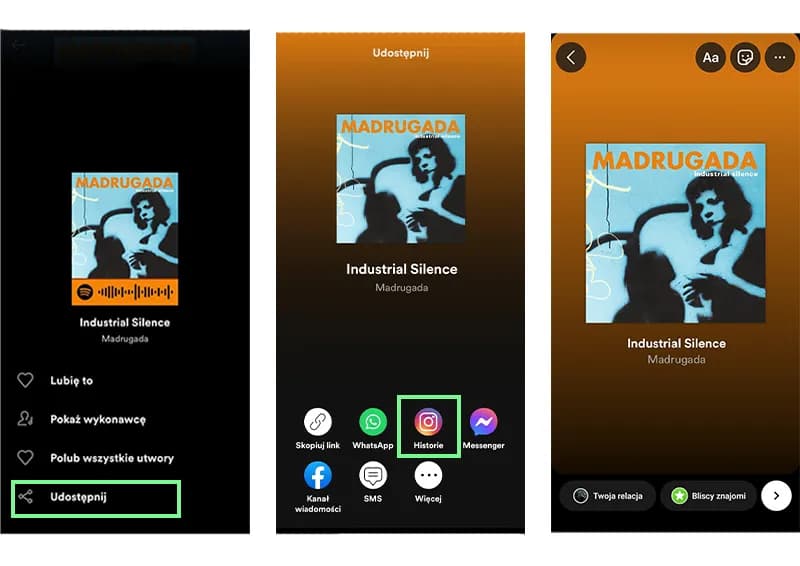 Jak dodać muzykę ze Spotify na instastory i zaskoczyć znajomych