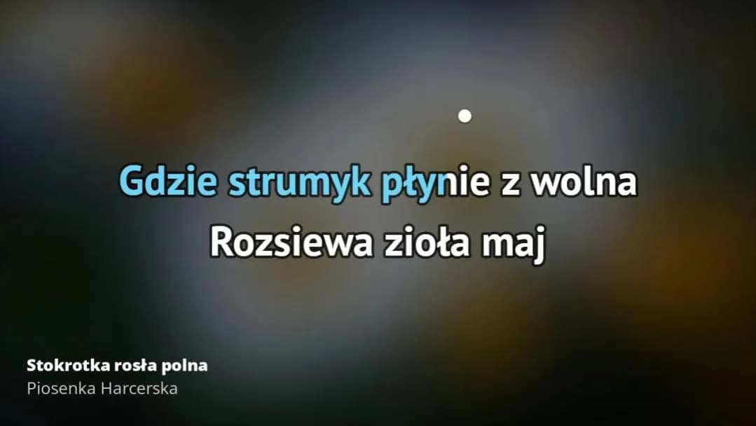 Gdzie strumyk płynie z wolna podkłady muzyczne - kompletny zbiór plików