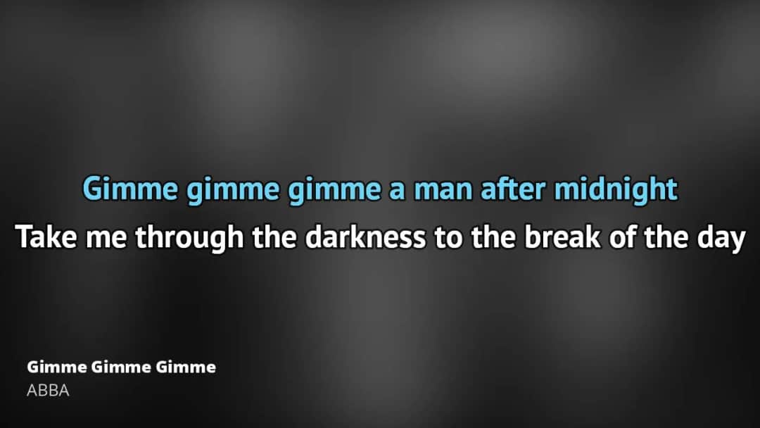Gimmie Gimmie tekst: Zobacz słowa kultowego hitu ABBA po polsku