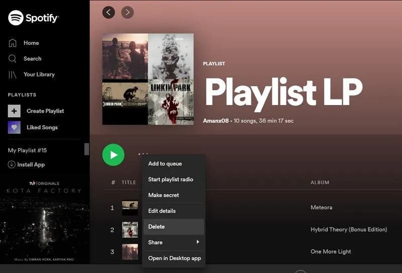 Jak usunąć playlistę na Spotify i odzyskać ją w razie potrzeby