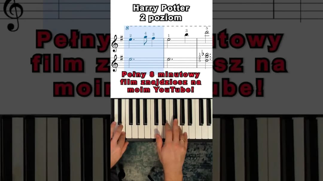 Harry Potter: Magiczne nuty na pianino dla fanów serii, ale nie tylko!