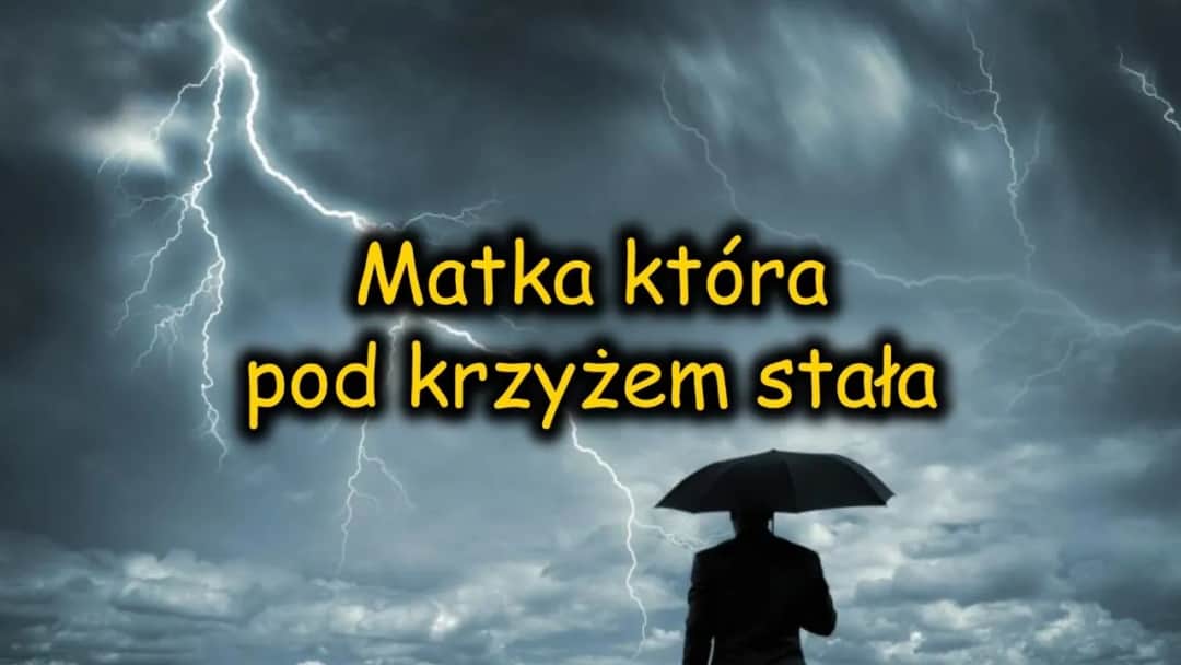 Matka która pod krzyżem stała - wysokiej jakości podkład muzyczny do pieśni