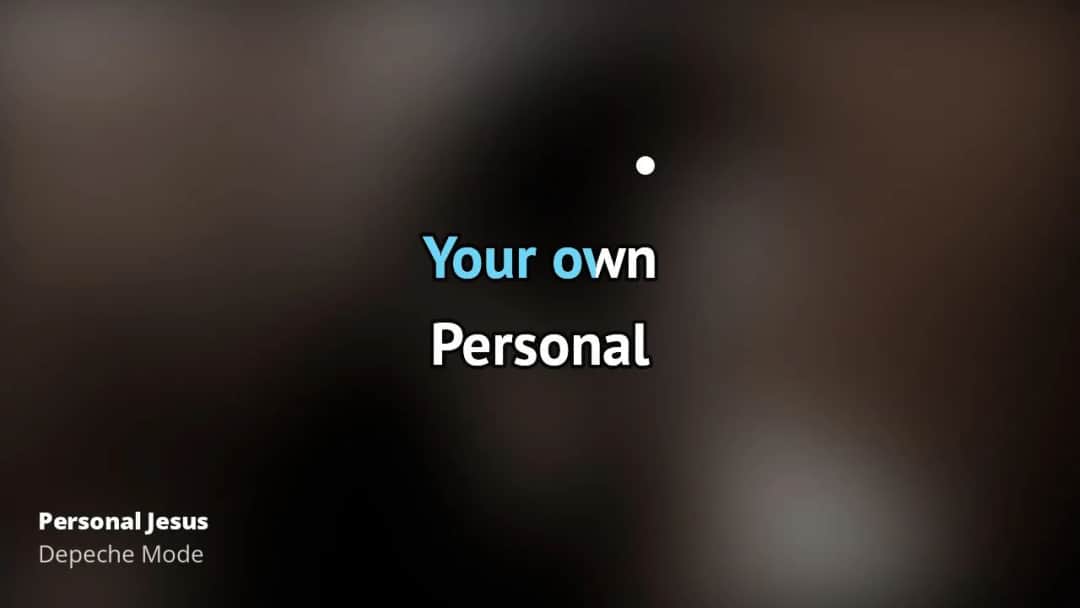 Personal Jesus - tekst, tłumaczenie i znaczenie piosenki Depeche Mode